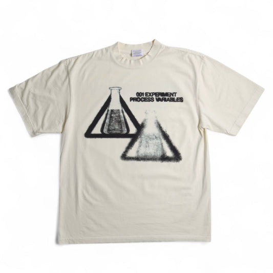 Heavy Lab Organic Cotton Cream T-shirt